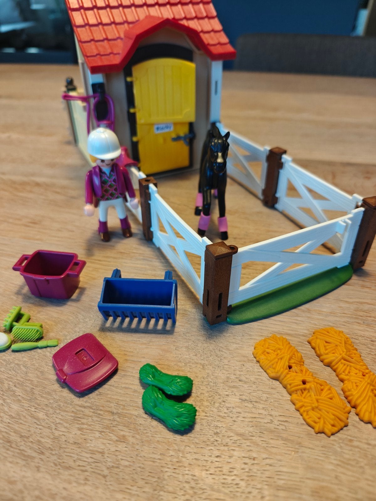 playmobil stal van blacky 6934, Ophalen, Complete set, Overige typen, Zo goed als nieuw