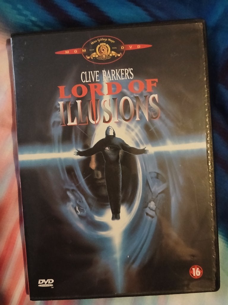 LORD OF ILLUSIONS -ZELDZAME DVD !!!!!!!!!!!, Cd's en Dvd's, Engels, Inclusief boekje, Nederlands, Ophalen of Verzenden
