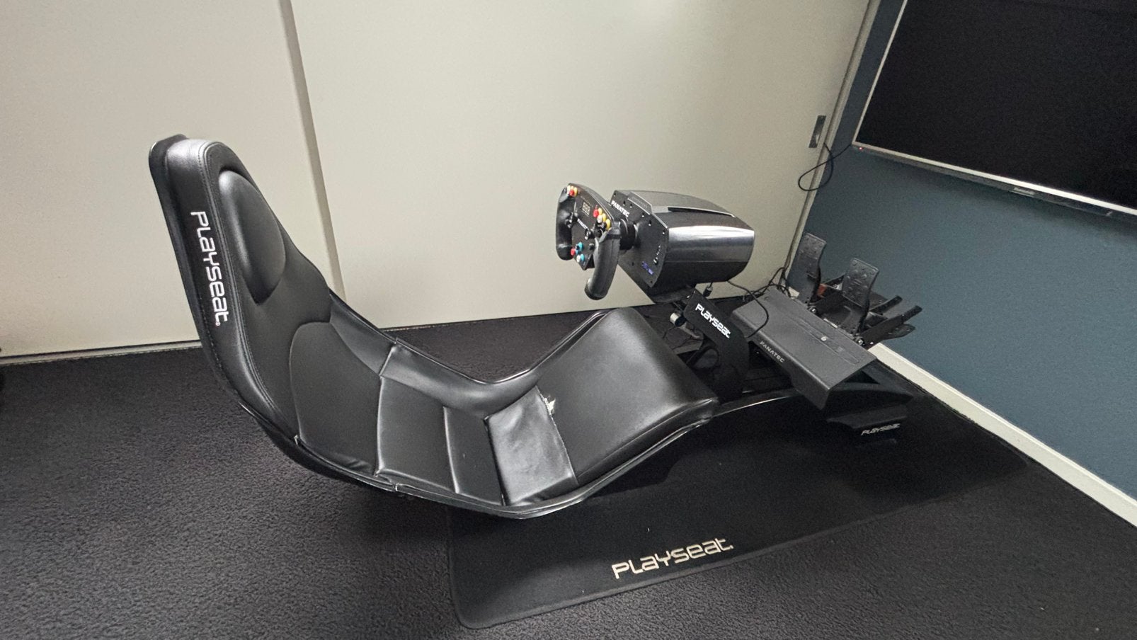 Playseat + fanatec CSL elite racesimulator, Ophalen of Verzenden, Zo goed als nieuw