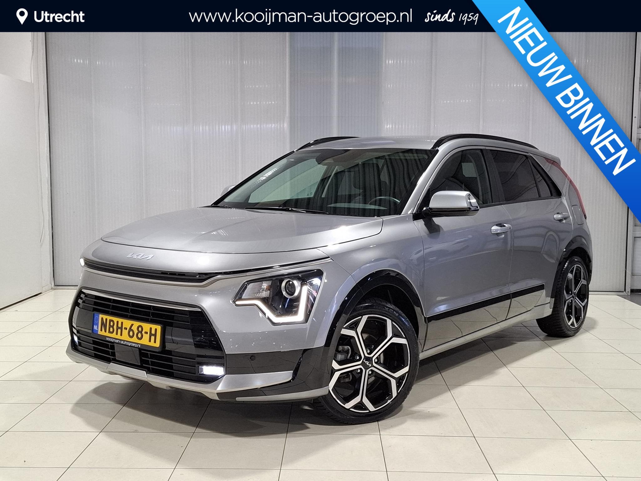 Kia Niro 1.6 GDi Hybrid DynamicLine Trekhaak, 18 inch, Apple
