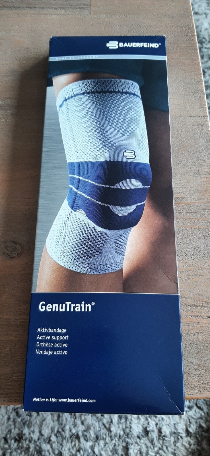 knie band bauerfeind nieuw in doos, Ophalen of Verzenden
