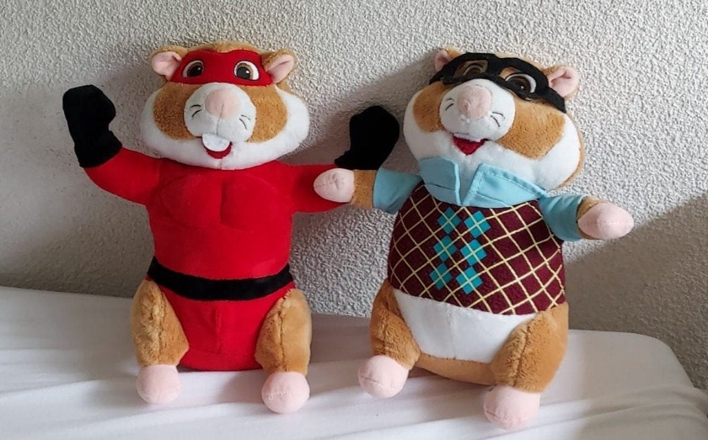 AH Hamsters Pluche - Superhelden Knuffels (per stuk of set), Ophalen of Verzenden, Nieuw, Overige typen, Albert Heijn