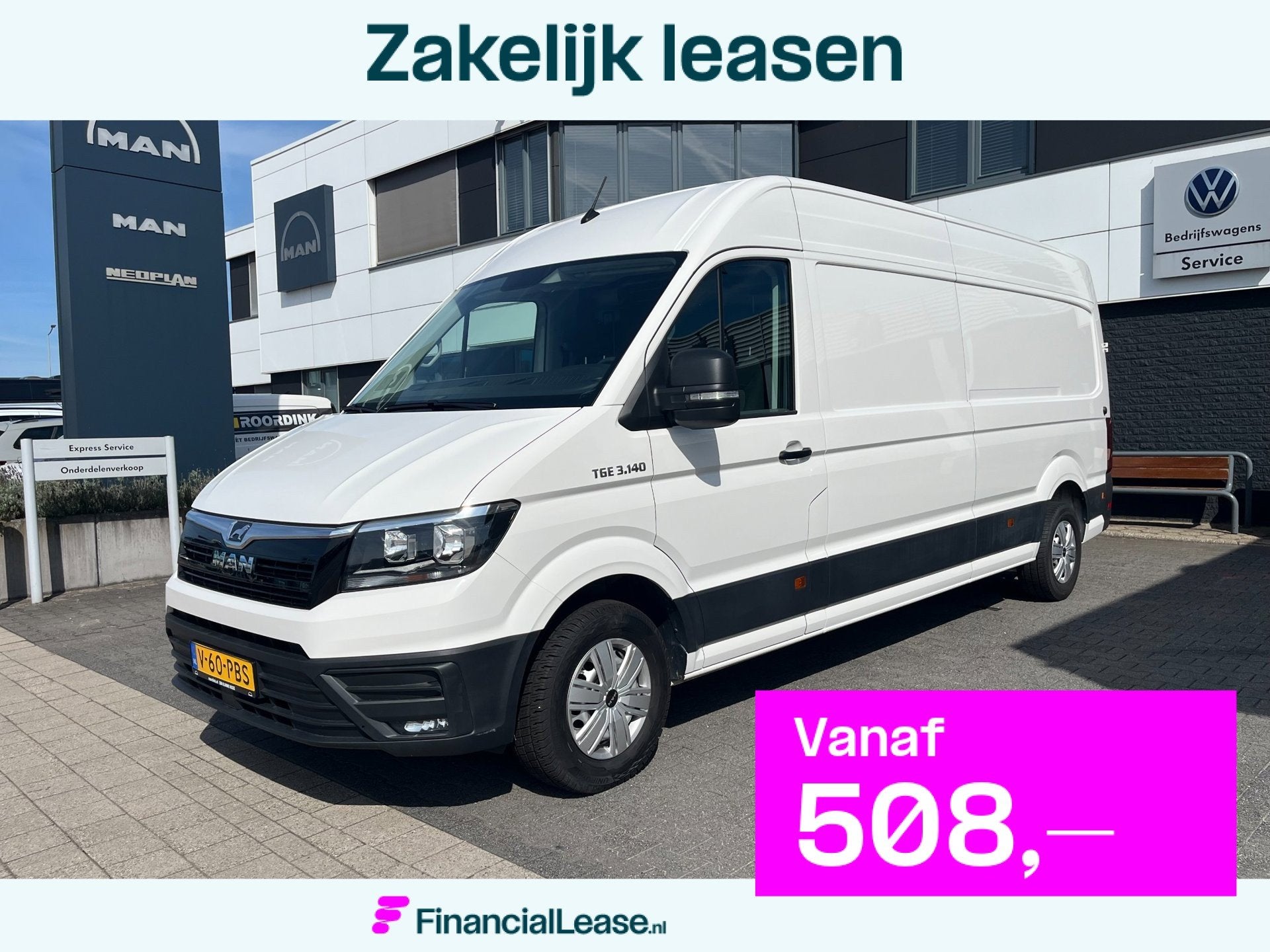 MAN TGE 35 L4H3 lange wielbasis, cruisecontrol, multistuur, Dealer onderhouden, Stof, Gebruikt, 4 cilinders
