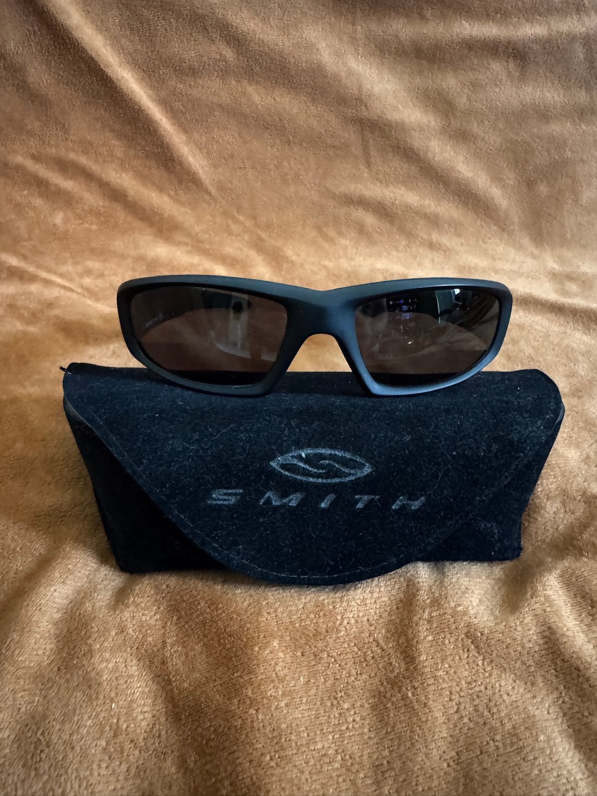 Smith Optics sportzonnebril – matzwart, Verzenden, Zo goed als nieuw, Overige merken