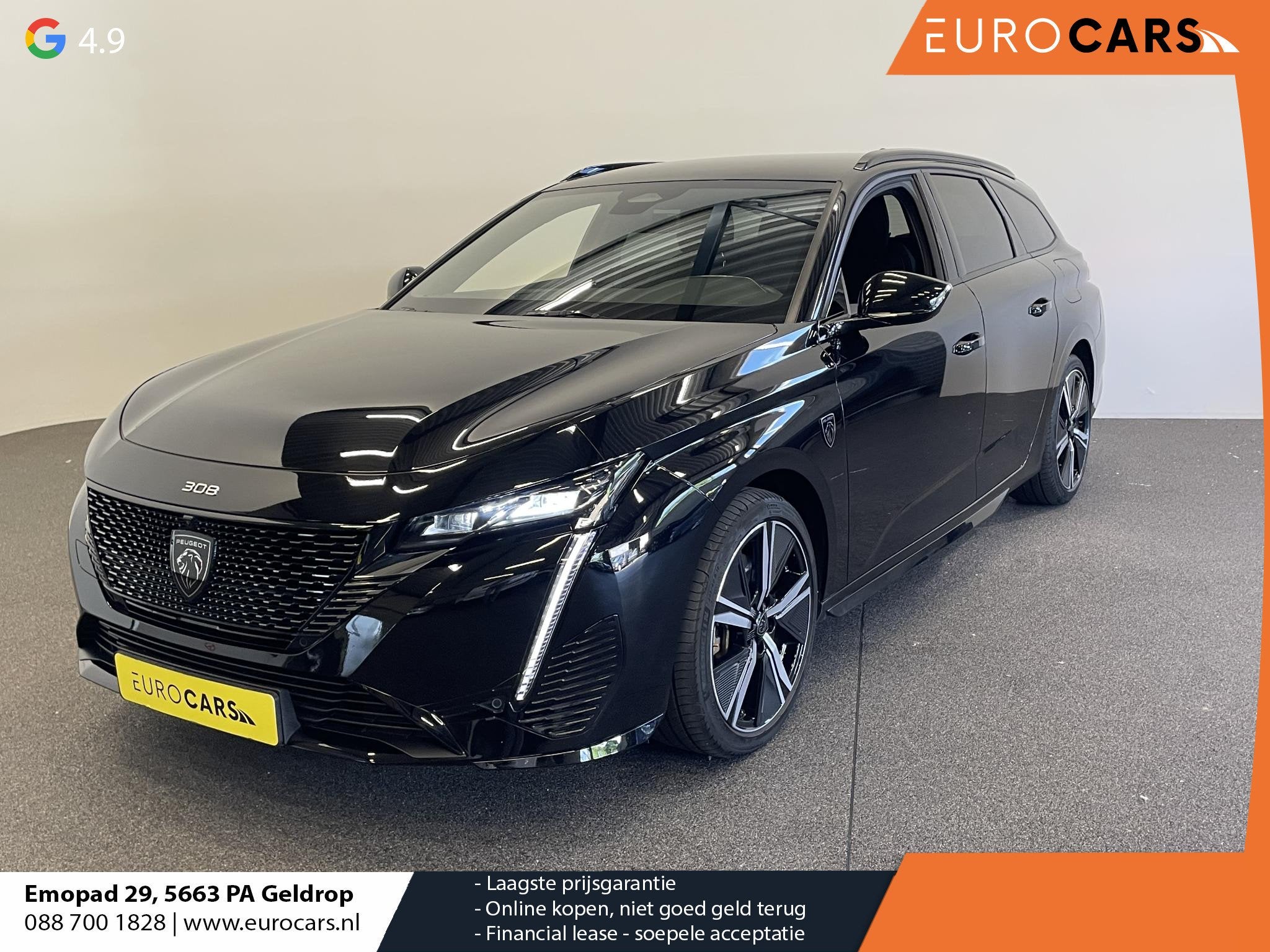 Peugeot 308 1.6 Plug-in Hybrid 180pk Automaat GT DEMO ! Clim, Auto's, Stof, Gebruikt, Euro 6, 4 cilinders