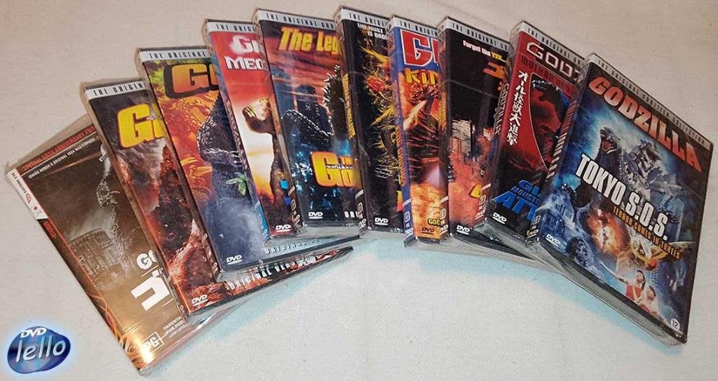 Godzilla, 10-Film Collection (1954-2003) AU/NL nieuw, Vanaf 16 jaar, Ophalen of Verzenden, Zo goed als nieuw, Actie en Avontuur