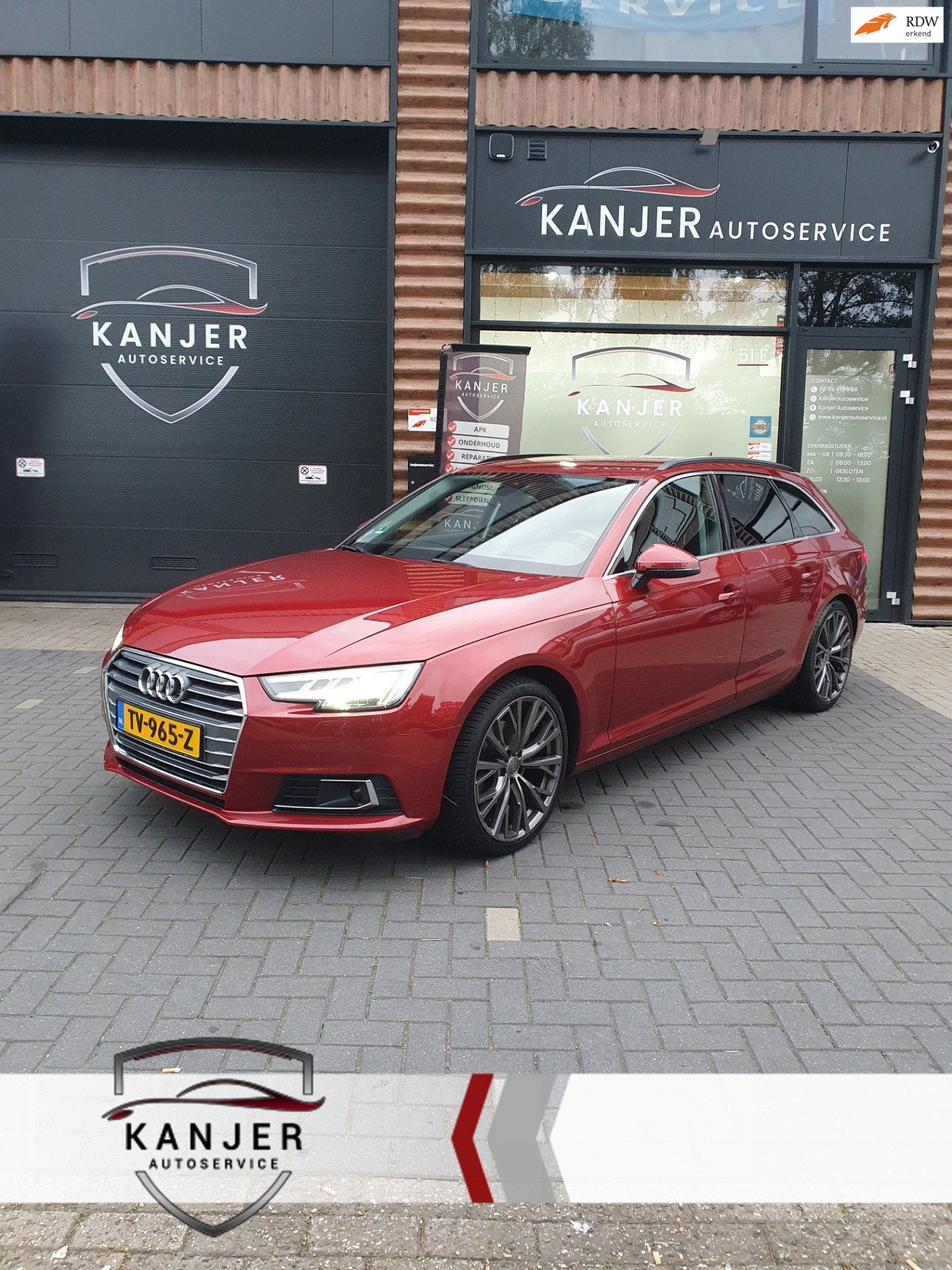 Audi A4 Avant 2.0 TFSI MHEV Design Pro Line Plus, Auto's, Stof, Gebruikt, Euro 6, 1984 cc