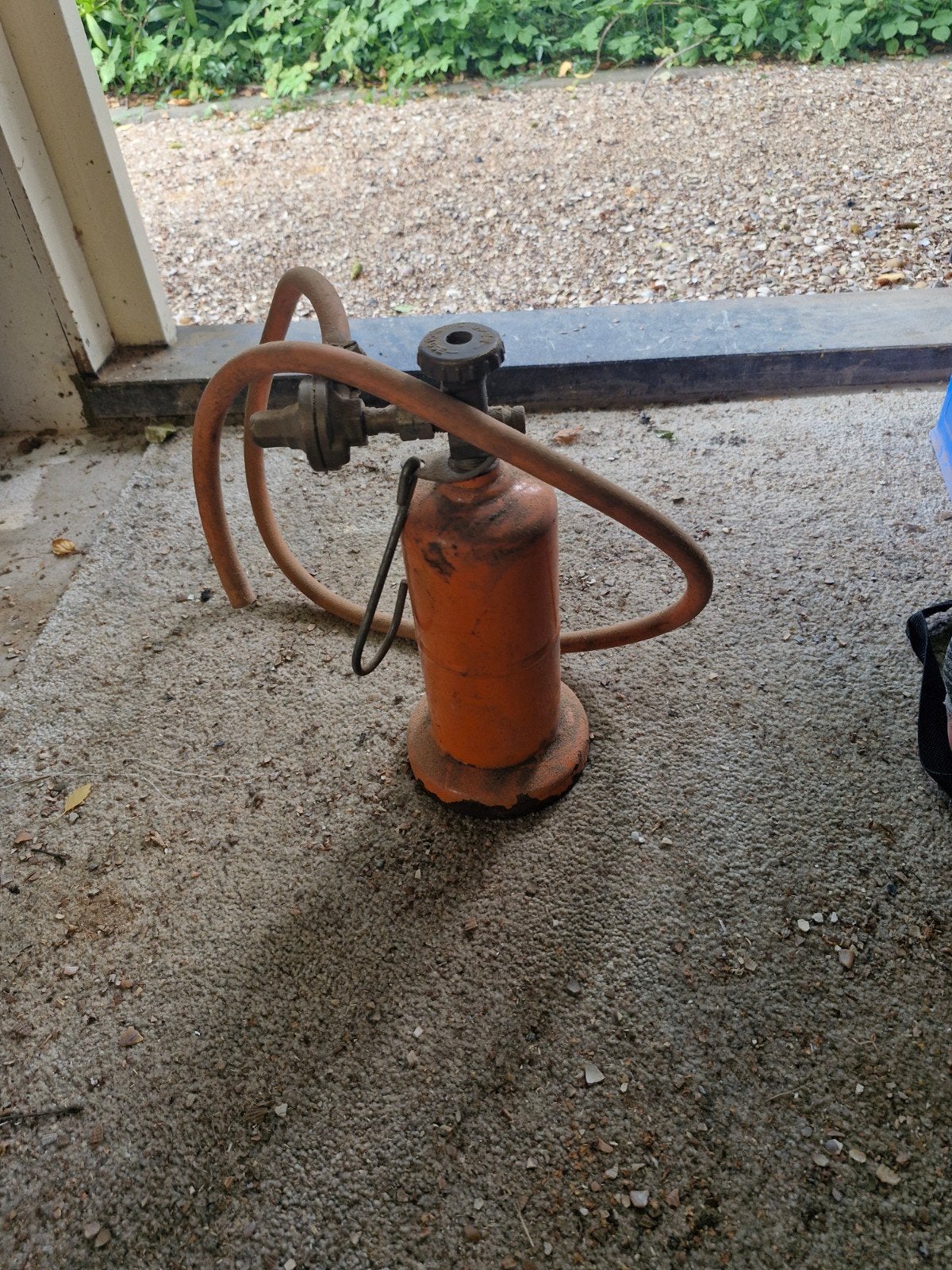 Oude gasbrander met slang en tank, Ophalen, Gebruikt, Overige typen, Overige merken