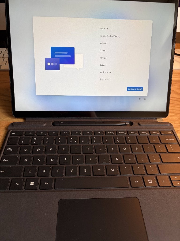 Surface Pro 9 i7-1265U, 16GB ram, 256GB opslag, W11 Pro, 256 GB, 2 tot 3 Ghz, Qwerty, 13 inch