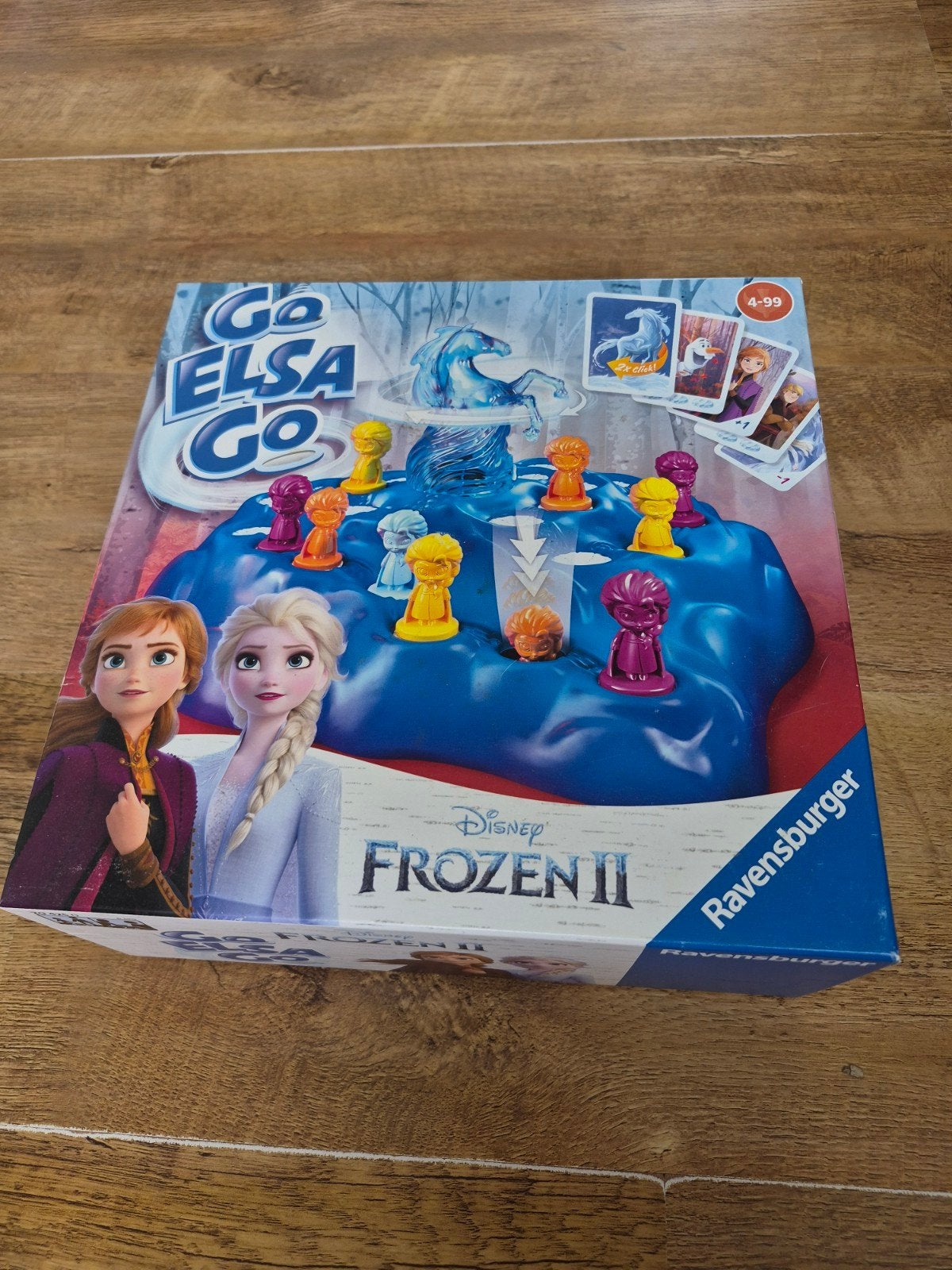 Disney Frozen 2 Go Elsa Go! Bordspel Ravensburger, Drie of vier spelers, Ophalen of Verzenden, Zo goed als nieuw, Ravensburger