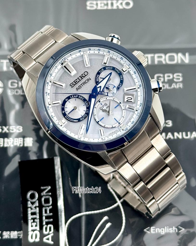 Seiko Astron SSH093J1 Solar GPS Limited Edition. Ongedragen., Staal, Polshorloge, Ophalen of Verzenden, Zo goed als nieuw