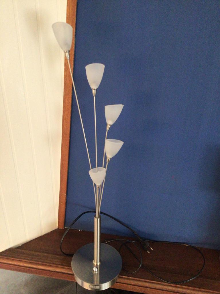 Set van 2   (Led) lampen naar ontwerp van Jan des Bouvrie, Huis en Inrichting, Ophalen, Gebruikt