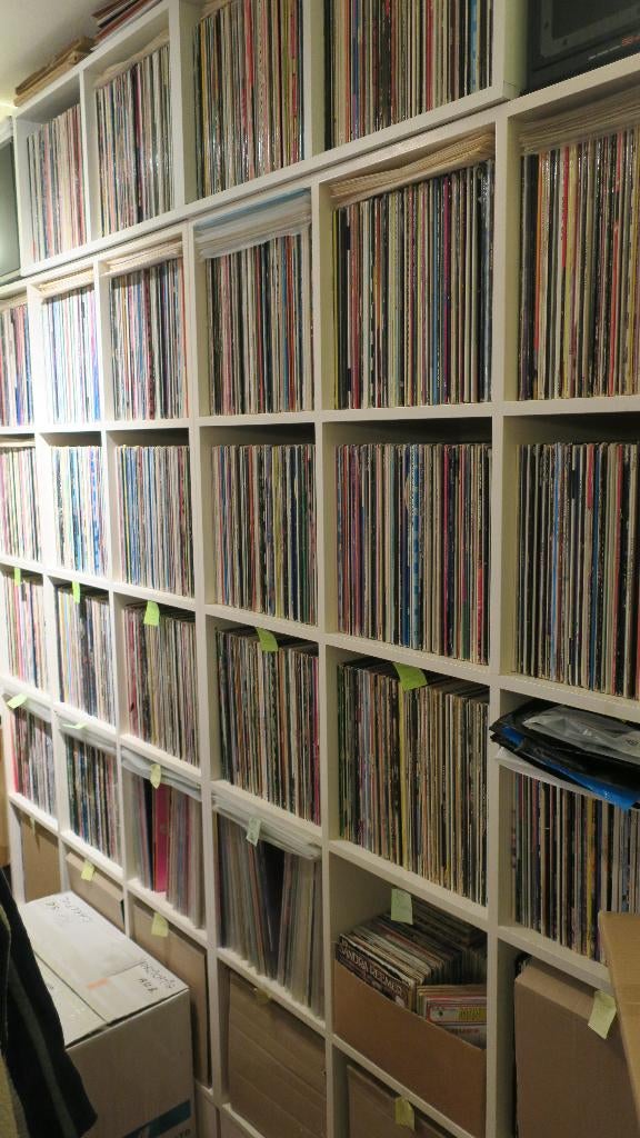 107 folk lps en maxisinglesA, Cd's en Dvd's, Vinyl | Rock, Gebruikt, Ophalen