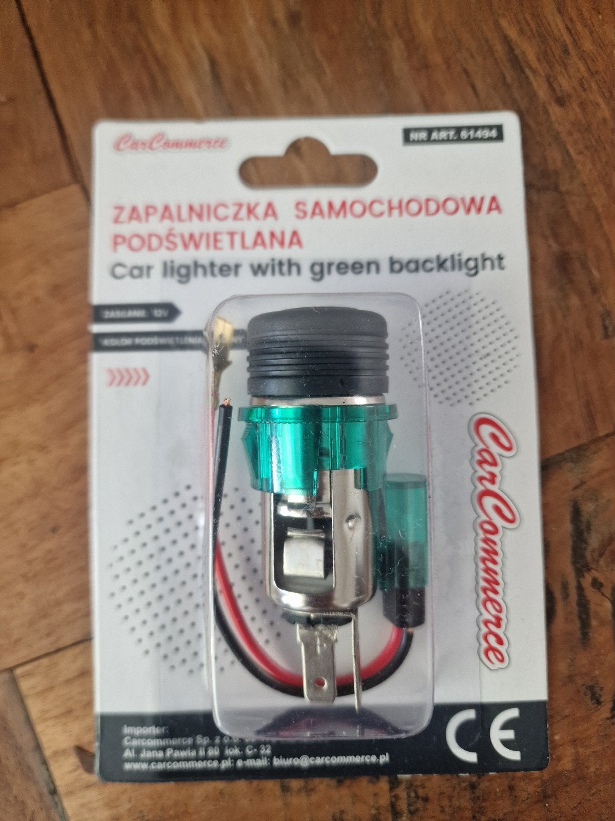 Auto Sigarettenaansteker met verlichting, Auto diversen, Ophalen of Verzenden, Nieuw