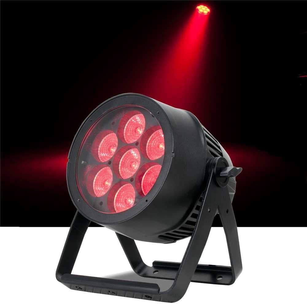 American DJ 7PZ IP LED Par Licht 8 stuks, Muziek en Instrumenten, Licht en Laser, Ophalen of Verzenden, Gebruikt, Licht, Kleur