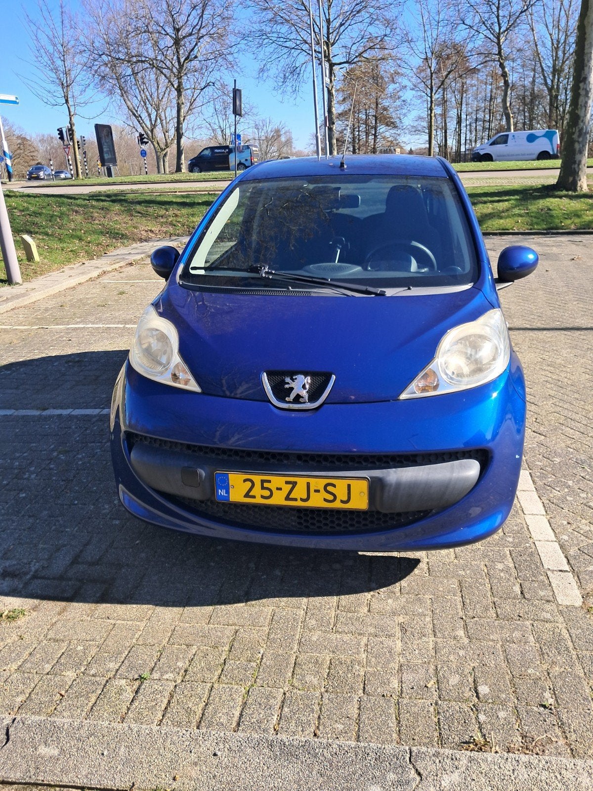 Peugeot 107 1.0 12V 3DR 2008 Blauw, Voorwielaandrijving, 68 pk, Origineel Nederlands, Handgeschakeld