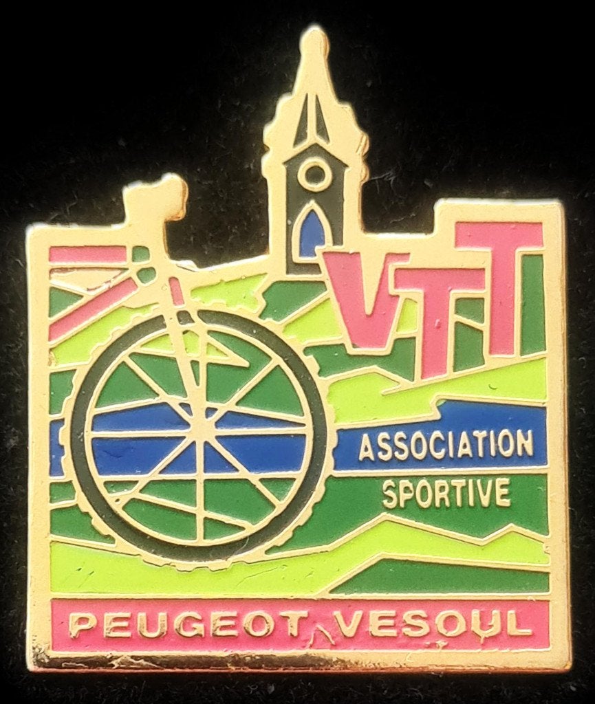 Peugeot- Vesoul rijwiel pin, Verzenden, Nieuw, Transport, Speldje of Pin