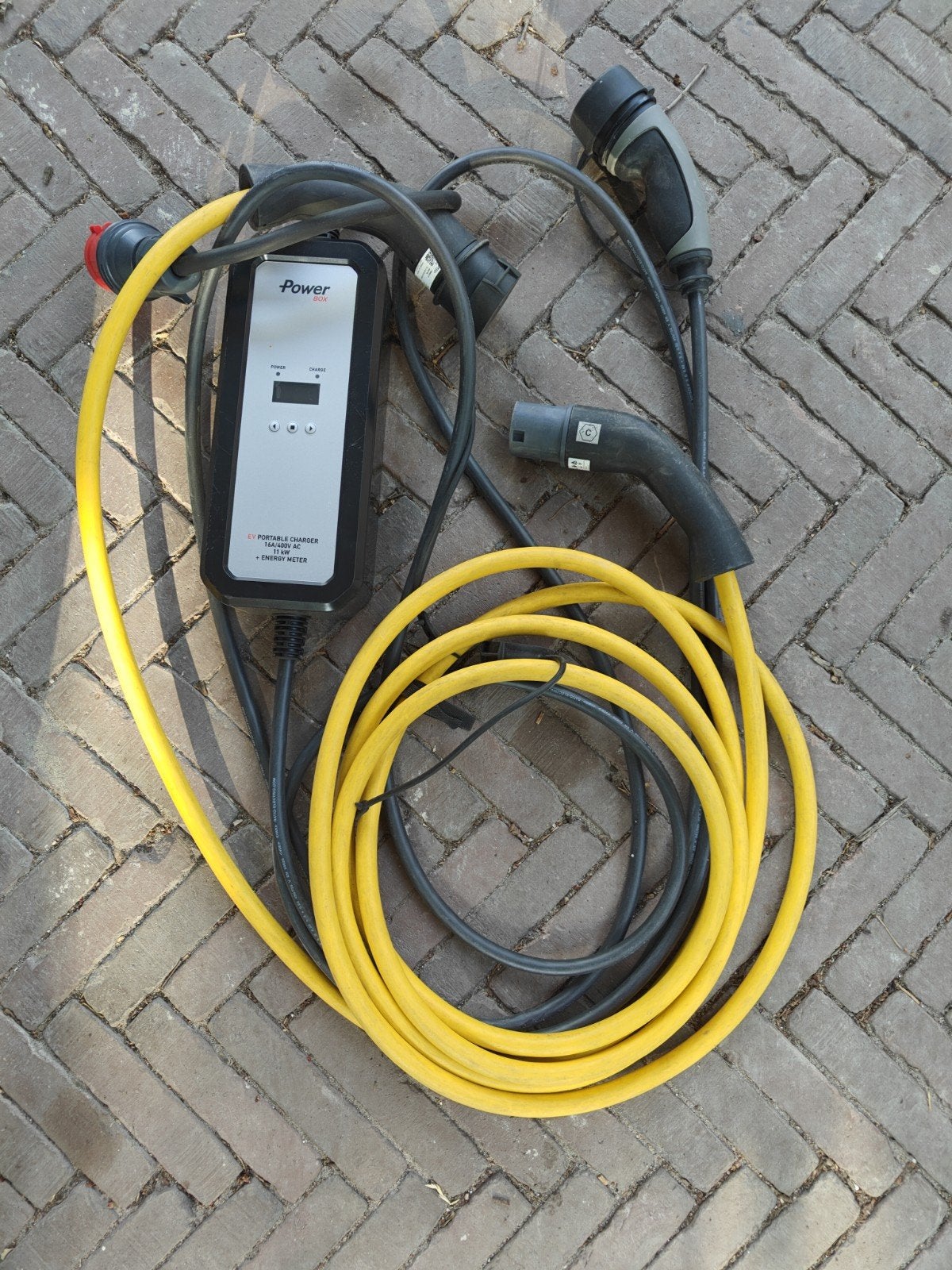 Lader kabel voor Fiat 500 elektrisch - Power Box 11 kW, Auto diversen, Ophalen