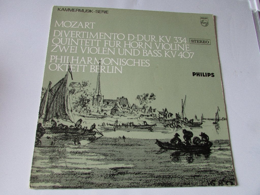 MOZART ; Quintet für Horn , Violine ,2 violen en Bass, LP, LP, Mozart, Ophalen of Verzenden, Complilatie