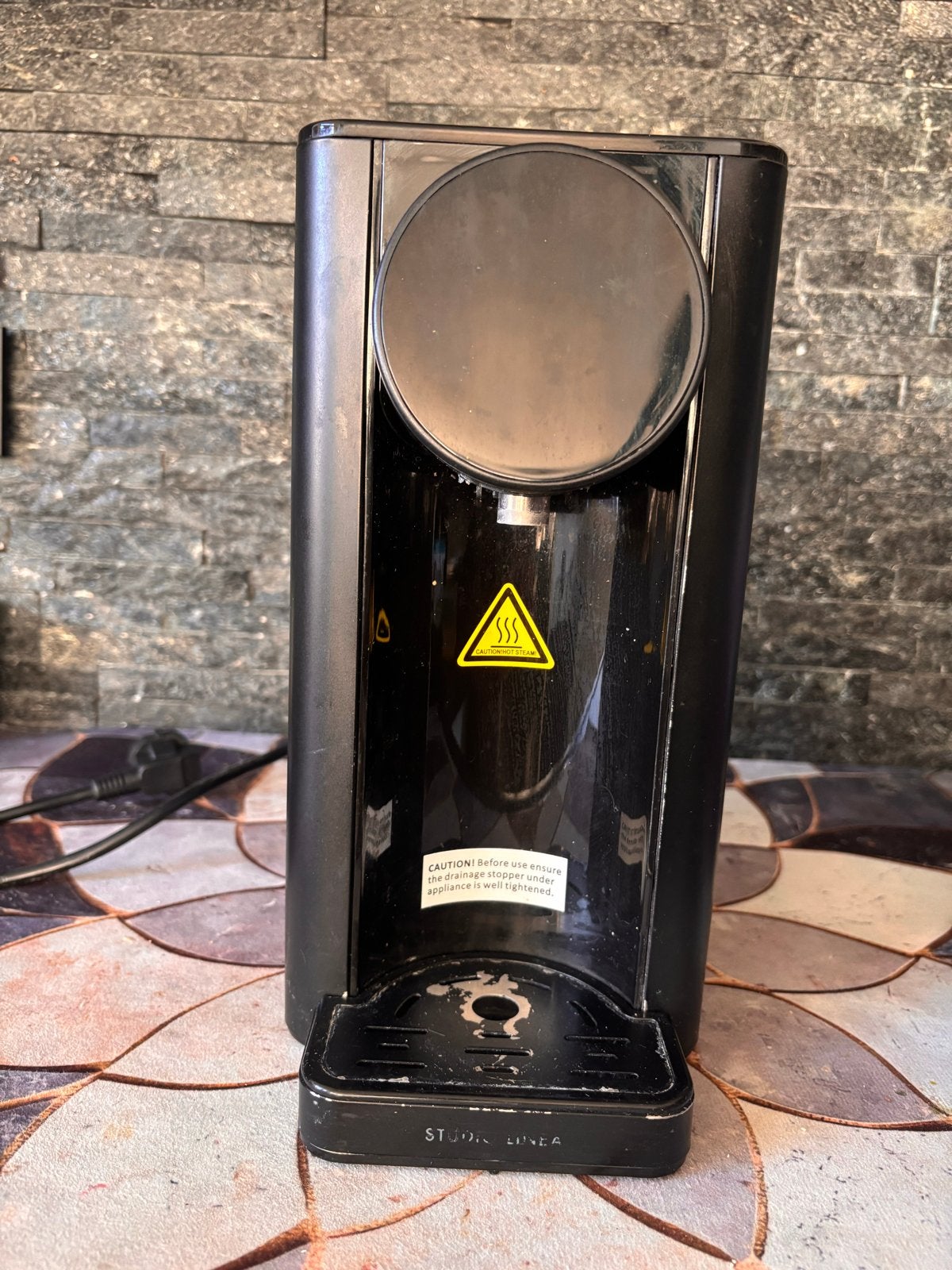 Studio Linea Instant Heetwaterdispenser - Zwart, 2 liter of meer, Ophalen of Verzenden, Gebruikt