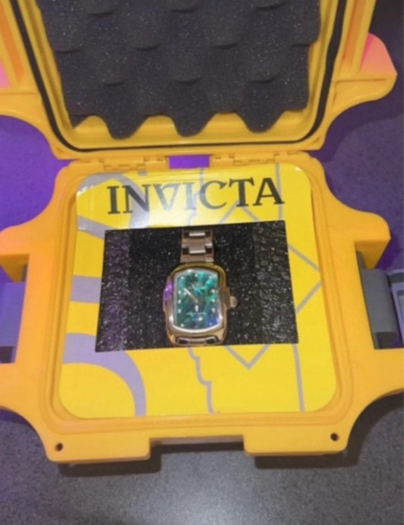 invicta lupah, Ophalen of Verzenden, Zo goed als nieuw, Staal, Overige merken