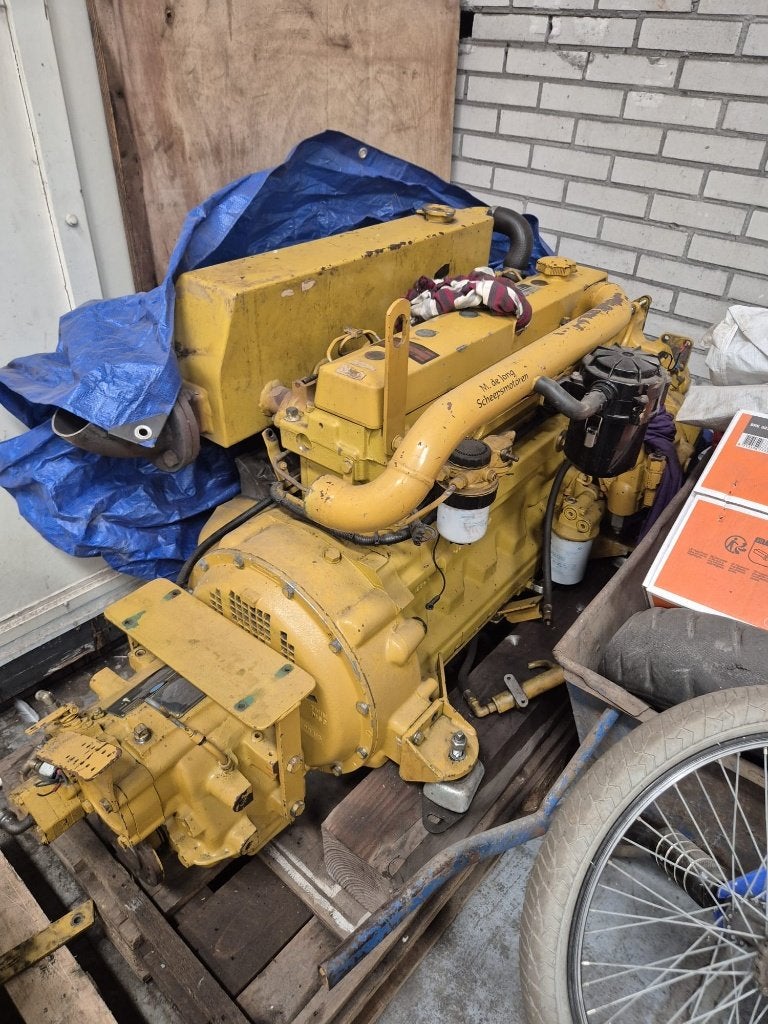 John Deere 6068 scheepsmotor met Twin Disc keerkoppeling, Watersport en Boten, Ophalen, Gebruikt, Motor en Techniek, Zeilboot of Motorboot