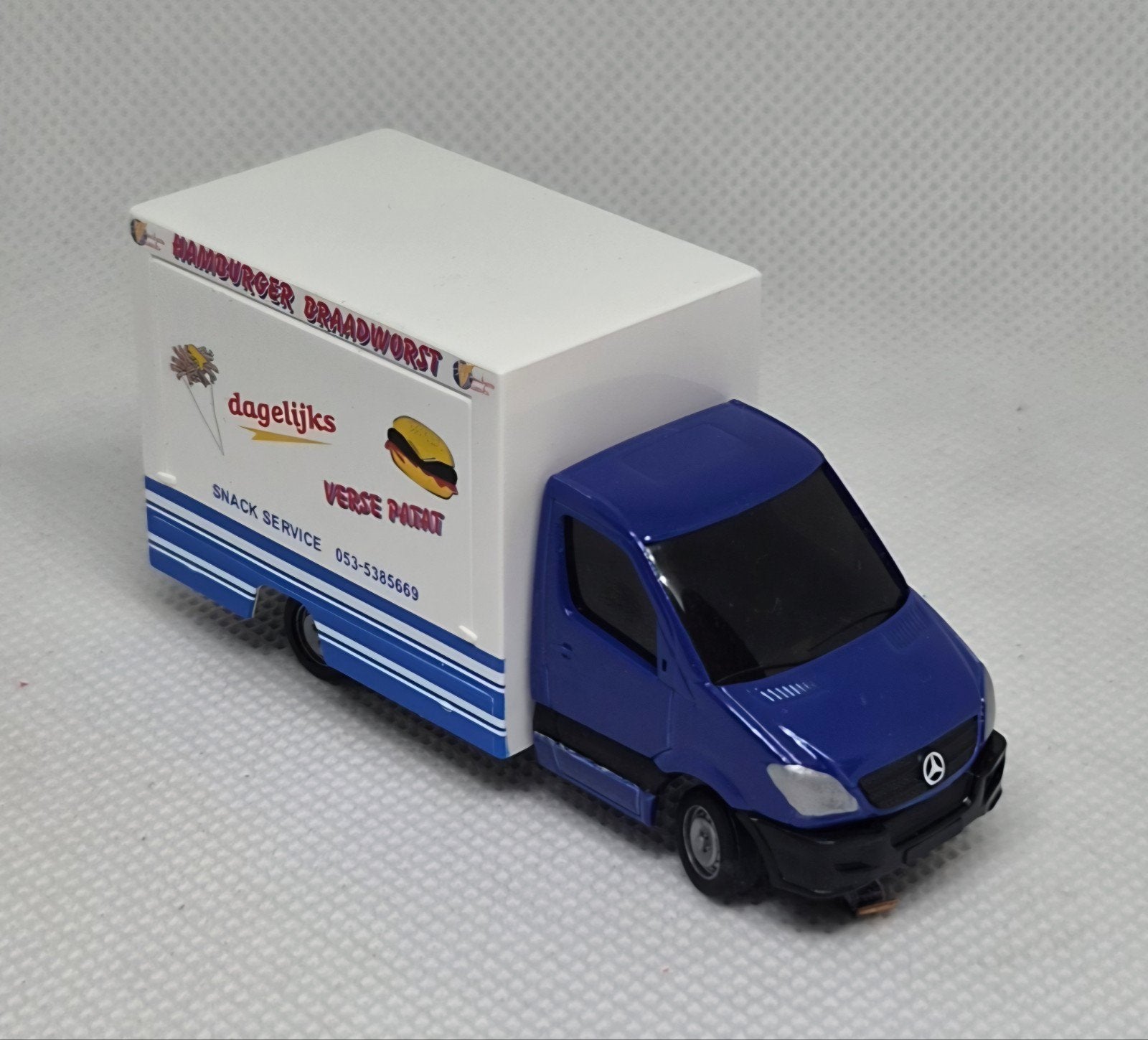 Faller Car System MB Sprinter Frietkar Eigenbouw, Ophalen of Verzenden, Zo goed als nieuw, Auto, Overige merken