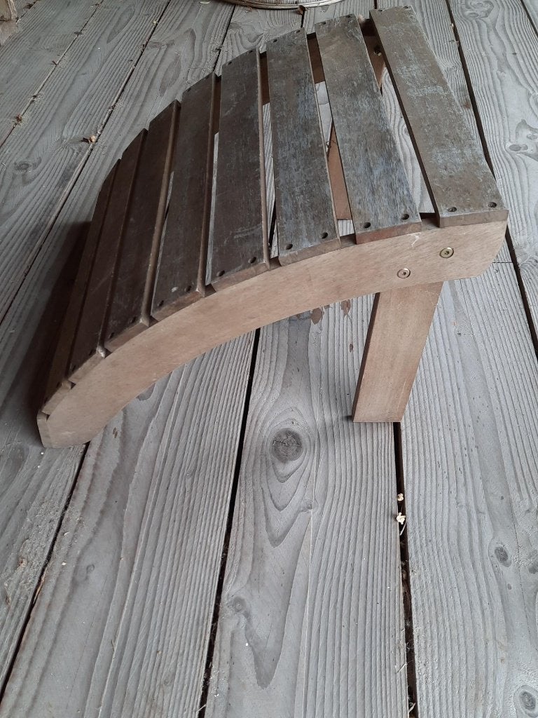 Voetenbankje voor Adirondack stoel, Ophalen, Zo goed als nieuw, Hout