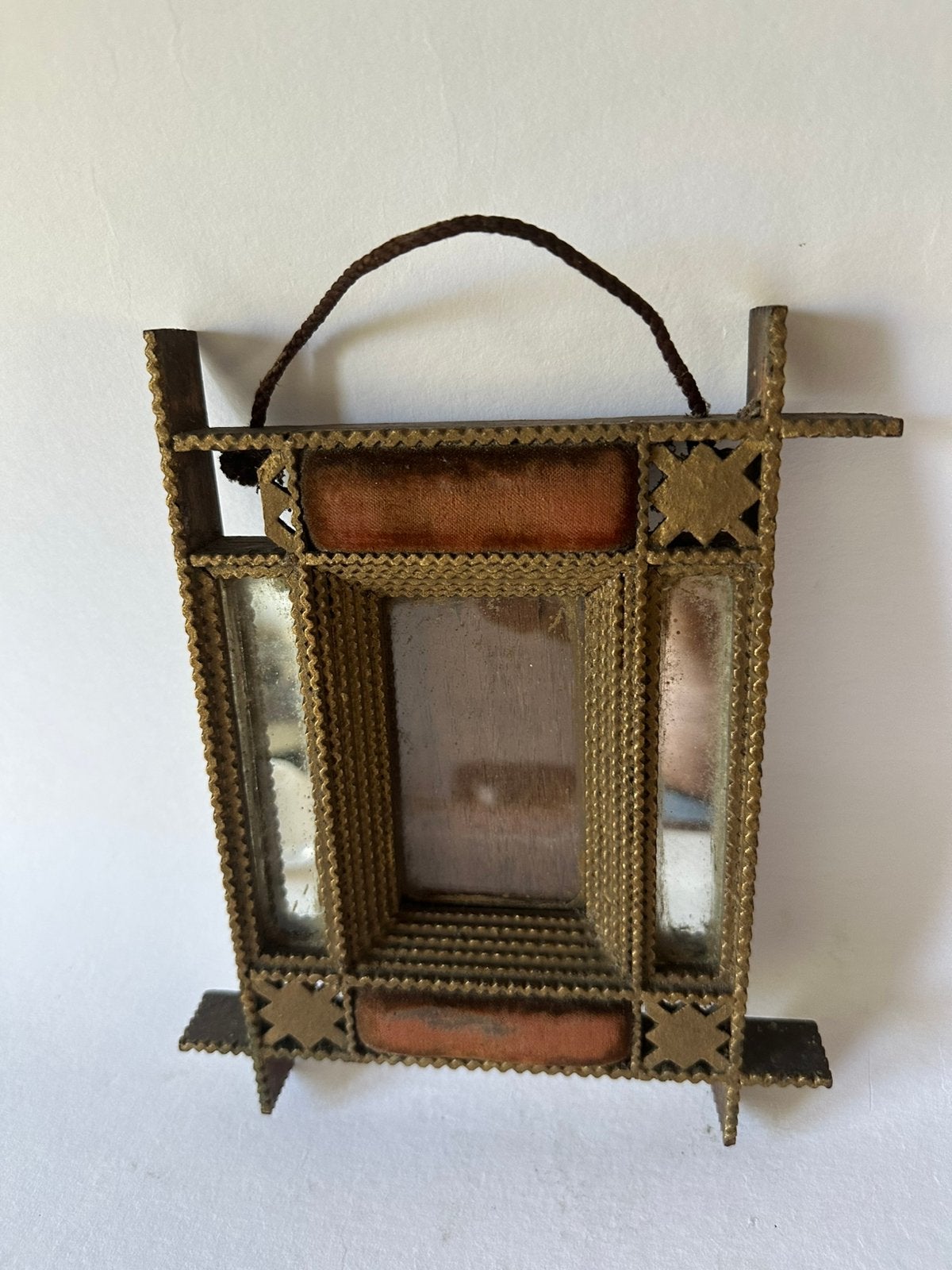 Antieke Trampart fotolijst rond 1900, Antiek en Kunst, Ophalen of Verzenden