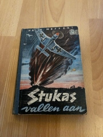 Stuka's vallen aan! 1943 WW2 Luftwaffe Ju87, Ophalen, Luchtmacht, Duitsland, Boek of Tijdschrift