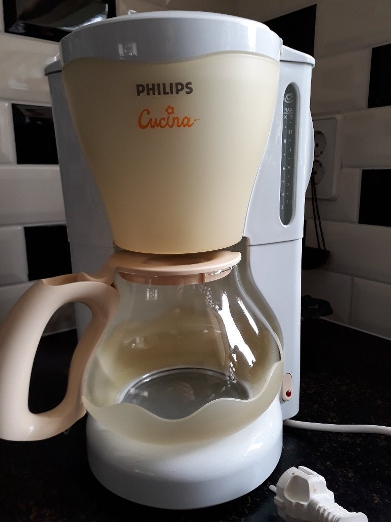 Koffiezetapparaat Philips Cucina als nieuw!, Overige modellen, Gemalen koffie, Zo goed als nieuw, 4 tot 10 kopjes