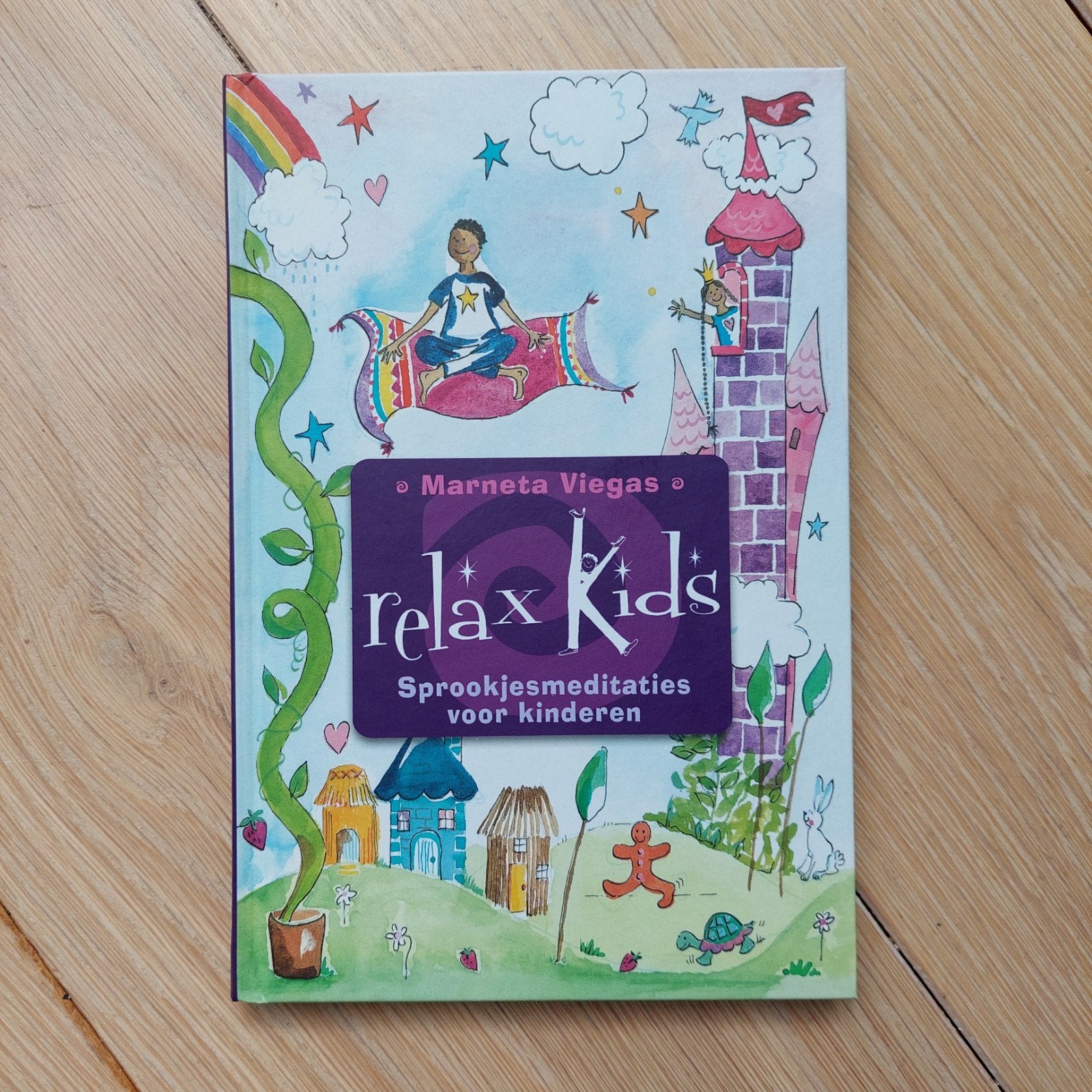Marneta Viegas - Relax Kids!, Boeken, Ophalen, Meditatie of Yoga, Zo goed als nieuw, Instructieboek