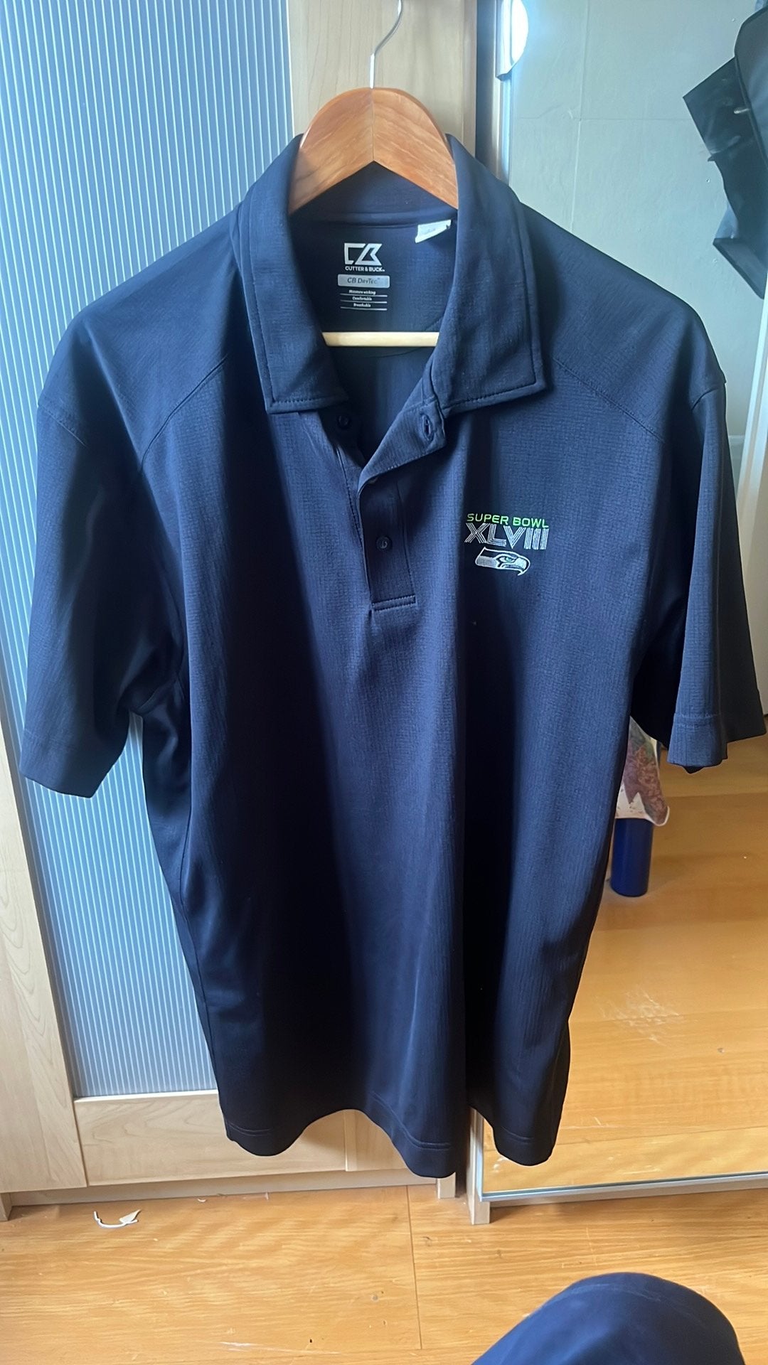 NFL Football Polo # Seahawks, Ophalen of Verzenden, Nieuw, Buitenlandse clubs, Shirt
