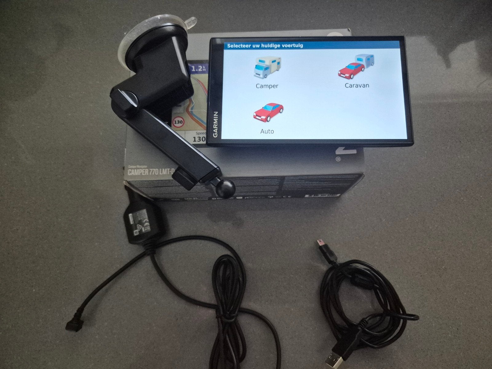 Garmin Camper 770  Navigatiesysteem, Ophalen of Verzenden, Zo goed als nieuw