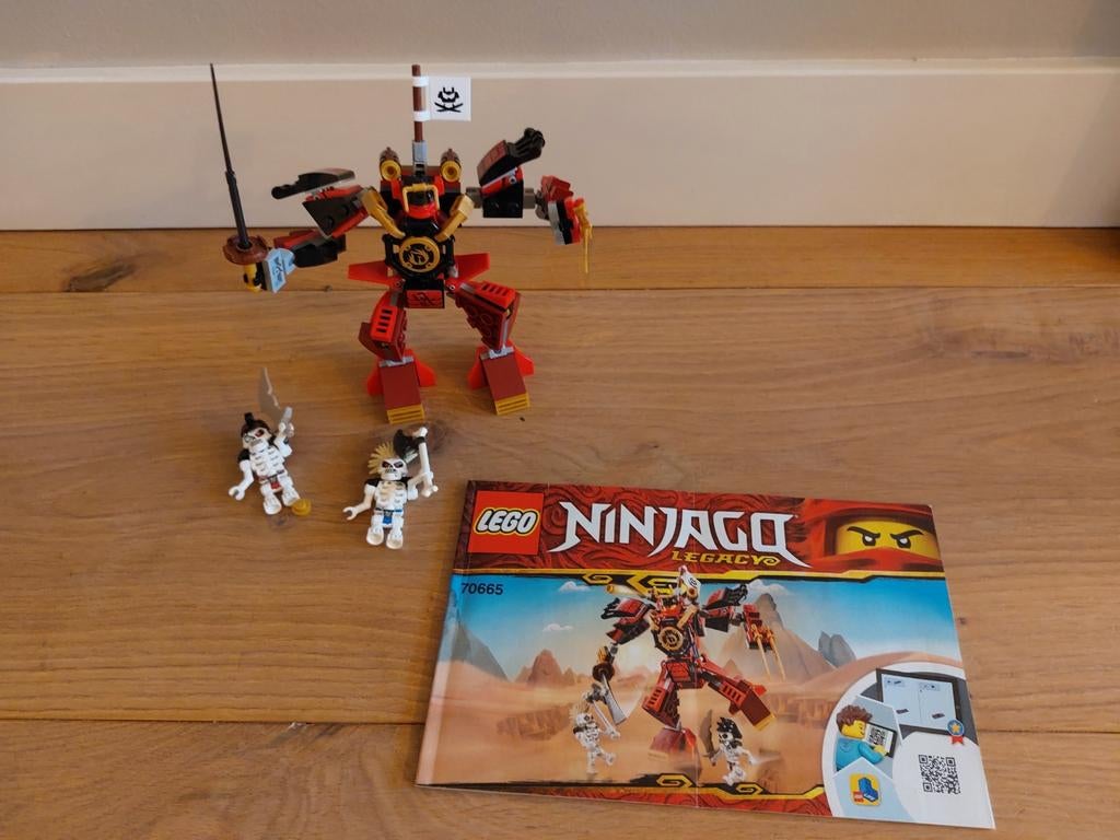 Lego Ninjago De Samoerai Mech #70665, Ophalen, Compleet, Lego, Zo goed als nieuw