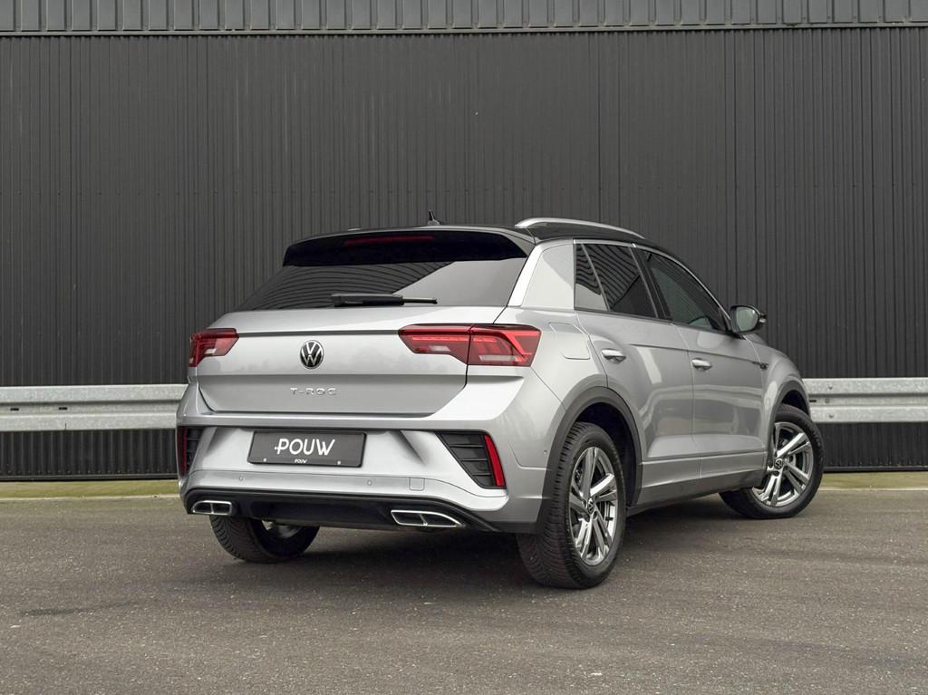 Volkswagen T-Roc 1.5 TSI 150pk DSG R-Line | Trekhaak | Camer, Auto's, Volkswagen, 12 maanden, 4 cilinders, Bedrijf, SUV of Terreinwagen