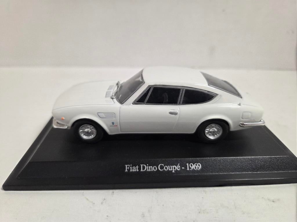 Norev Fiat Dino Coupé 1969 1:43, Hobby en Vrije tijd, Modelauto's | 1:43, Auto, ., Norev, Ophalen of Verzenden