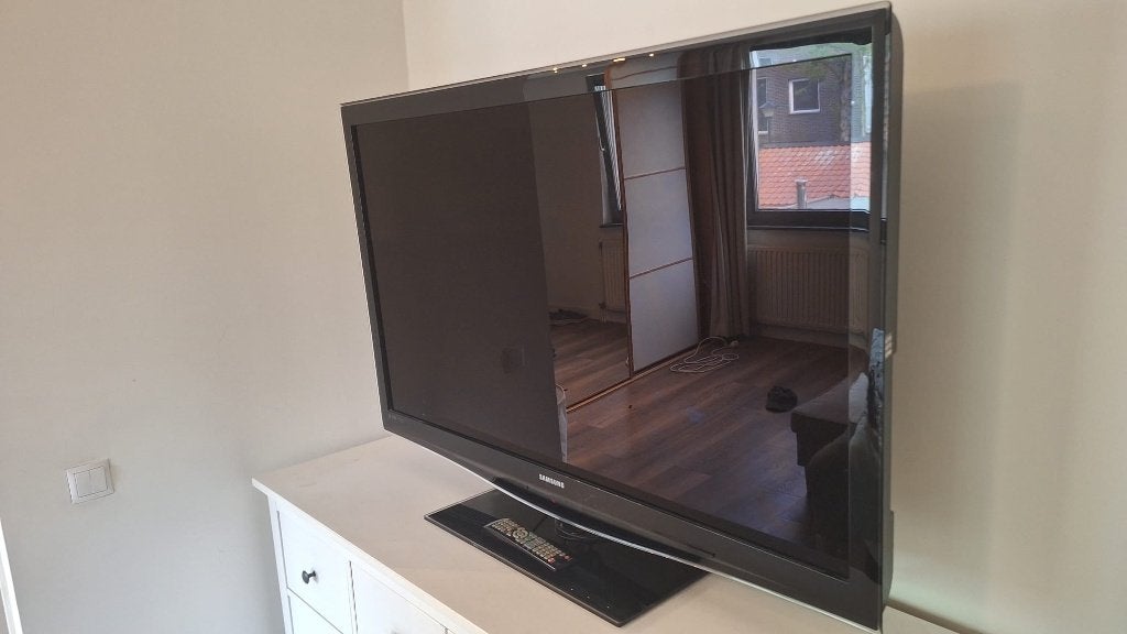 Samsung HD TV 1080p (55 inch), Ophalen, Gebruikt, 50 Hz, LCD
