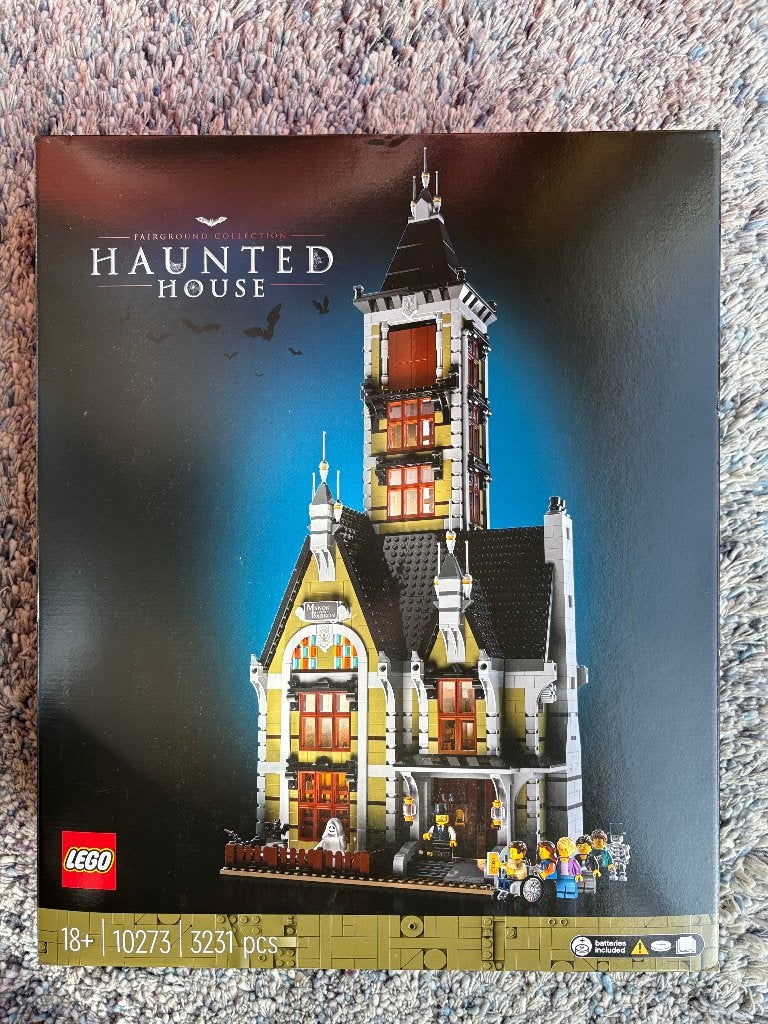Lego 10273 Icons expert spookhuis NIEUW, Lego, Icons, Complete set, Compleet