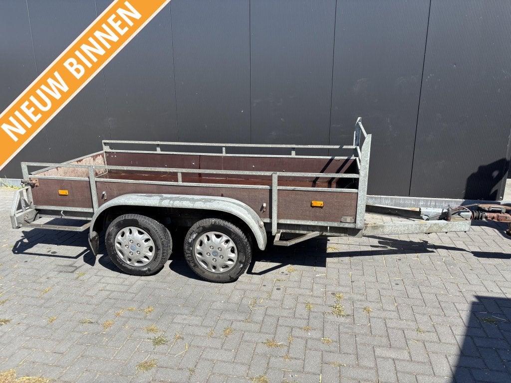 Tandemasser bakwagen aanhanger aanhangwagen, Auto diversen, Gebruikt