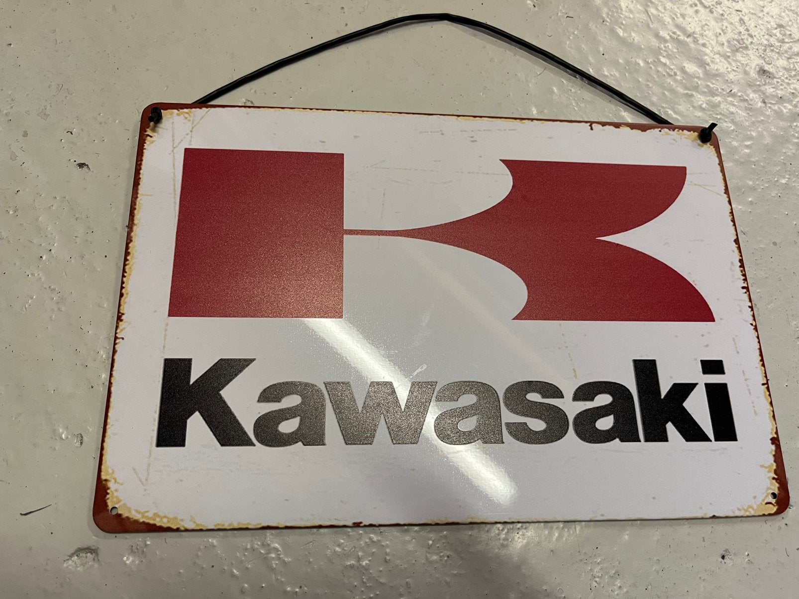 Kawasaki bordje, Ophalen