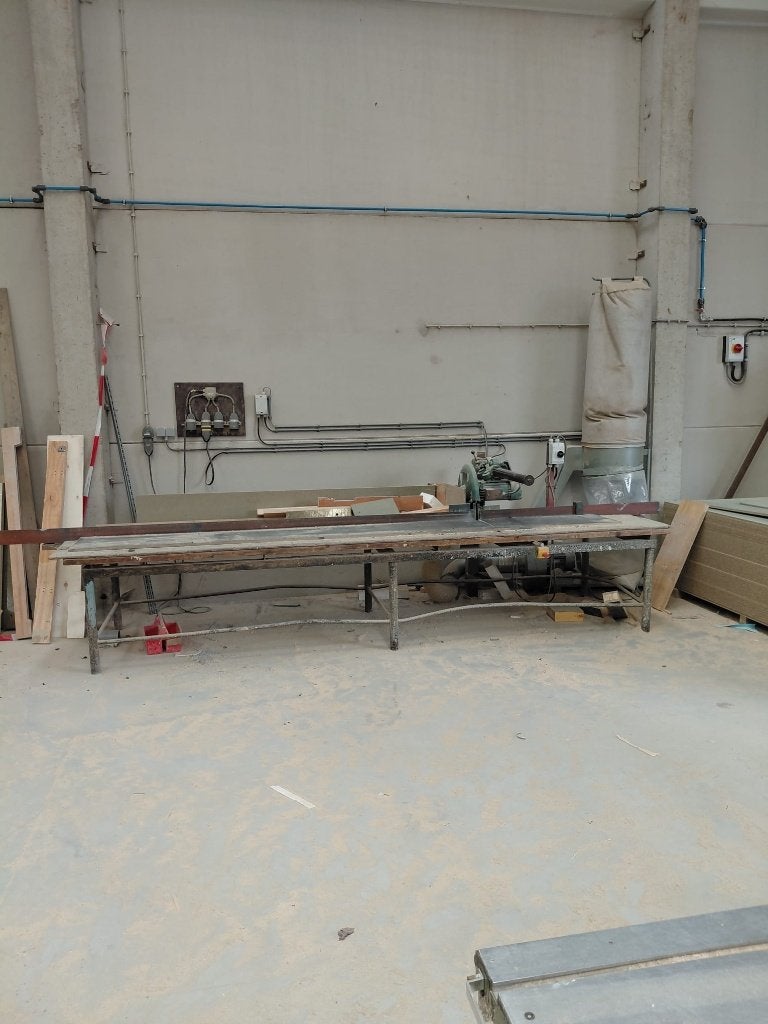 Afkortzaag, Doe-het-zelf en Verbouw, Gereedschap | Zaagmachines, Ophalen, Gebruikt, Afkortzaag, 30 tot 70 mm