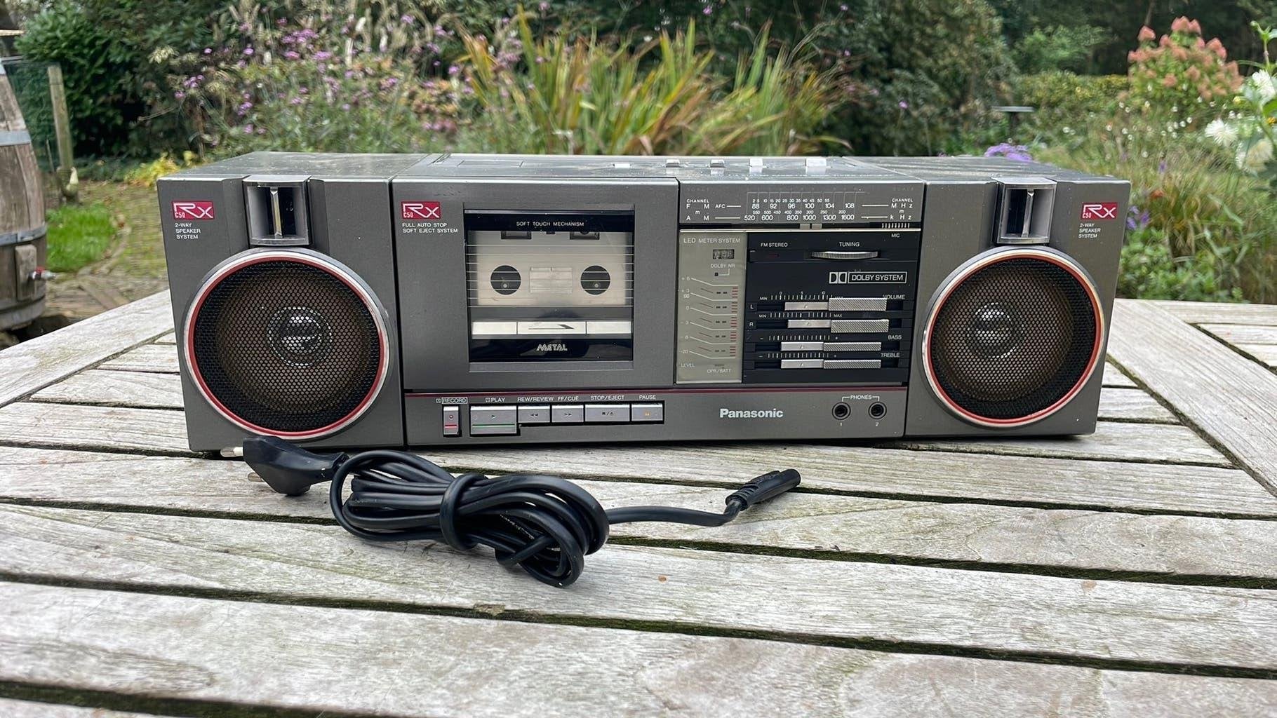 Boombox Panasonic RX c50, Ophalen of Verzenden, Gebruikt
