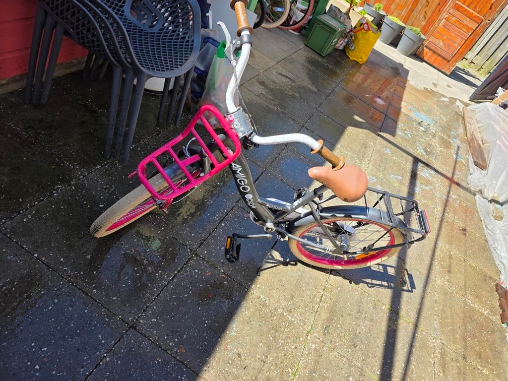 Kinerfiets 16", Fietsen en Brommers, Minder dan 10 versnellingen, Gebruikt, Minder dan 49 cm, Ophalen of Verzenden