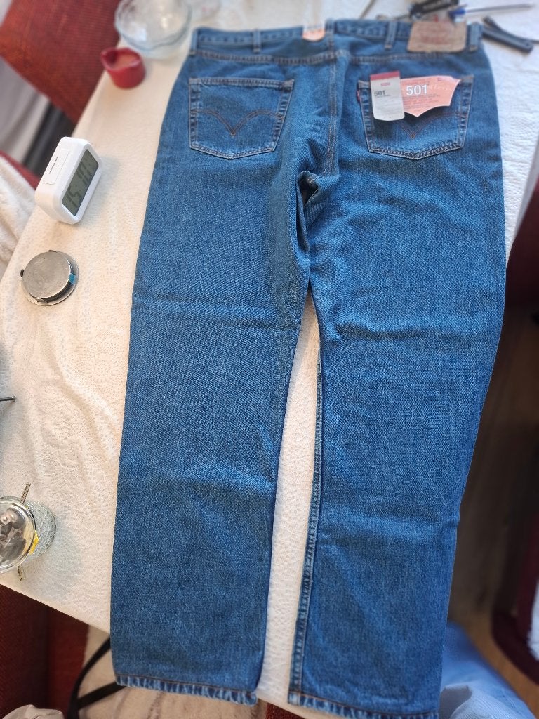 Levi’s 501 W42 L32 (nieuw), Levi's, Blauw, Nieuw, W32 (confectie 46) of kleiner