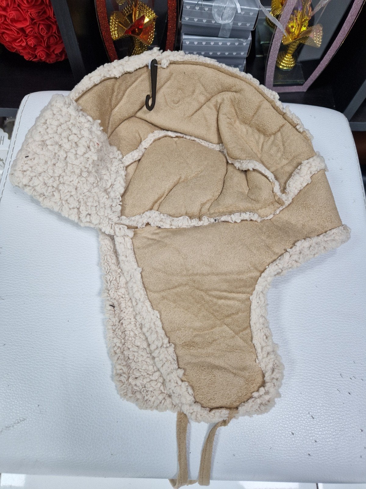 Warme unisex pilotenmuts met teddy voering, Ophalen of Verzenden, Nieuw, One size fits all, Hoed