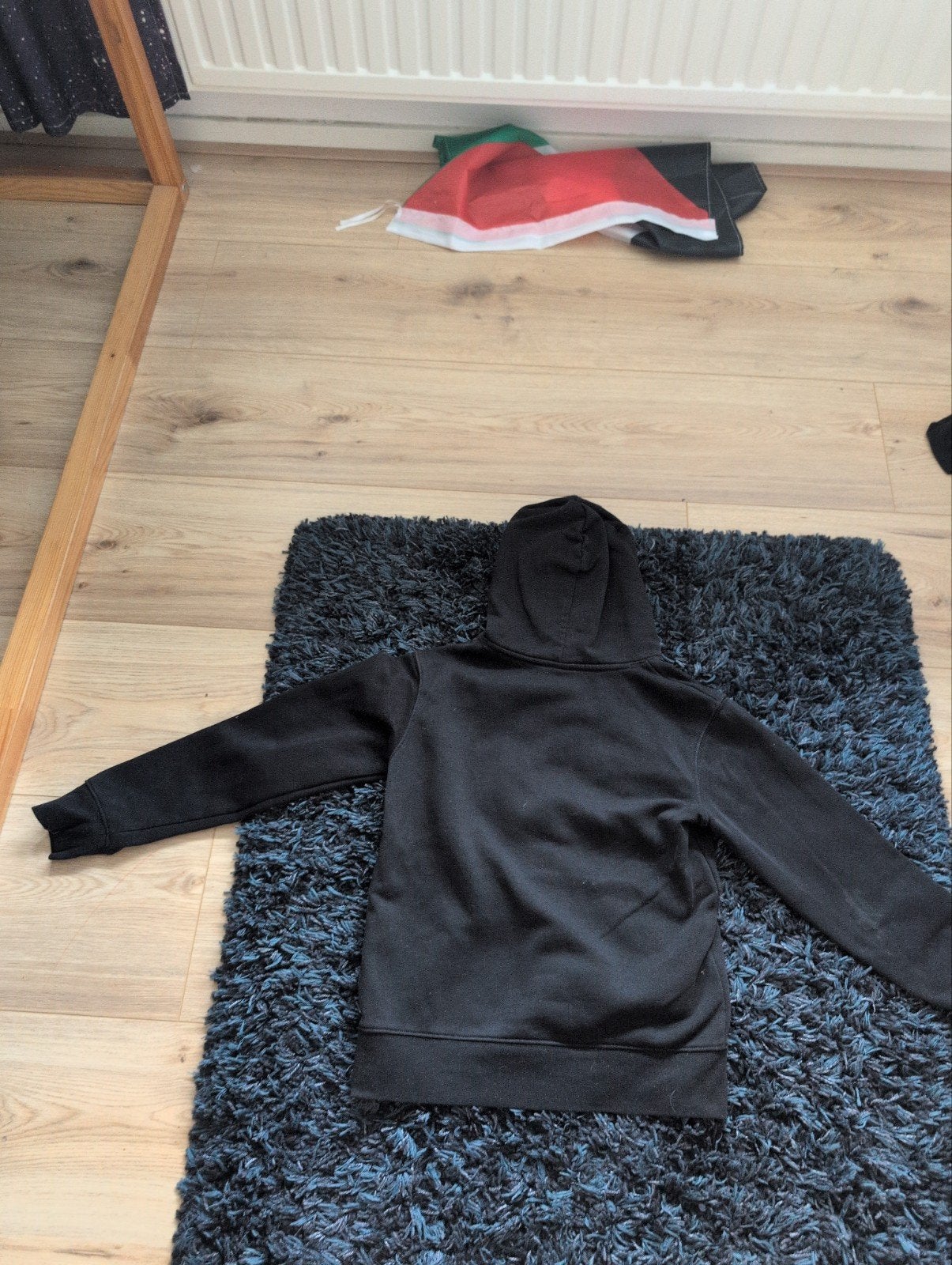 Zwarte Jordan Flight Hoodie - Zo goed als nieuw, Zwart, Ophalen of Verzenden, Zo goed als nieuw, Jordan