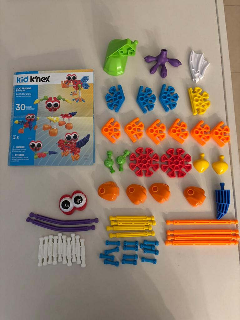 Kid K'nex Zoo Friends Bouwset - Junior K'nex, Ophalen of Verzenden, Gebruikt, K'nex