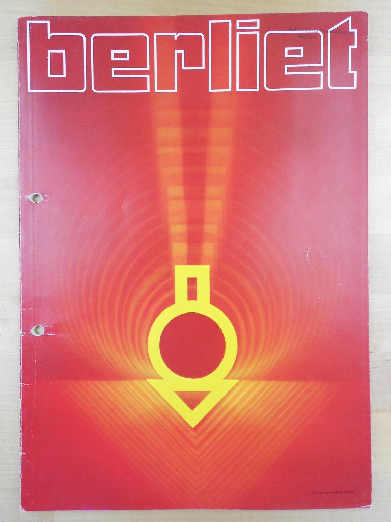 Berliet Organisatie Brochure 1974 – Truck Vrachtwagen, Berliet, Ophalen of Verzenden, Zo goed als nieuw, Overige merken