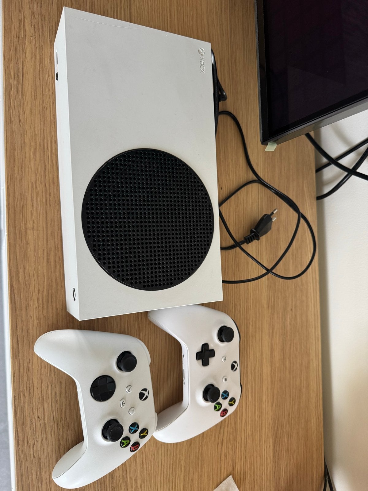 Xbox Series S 512GB + 2 controllers – goede staat, Ophalen, Zo goed als nieuw, Xbox Series S
